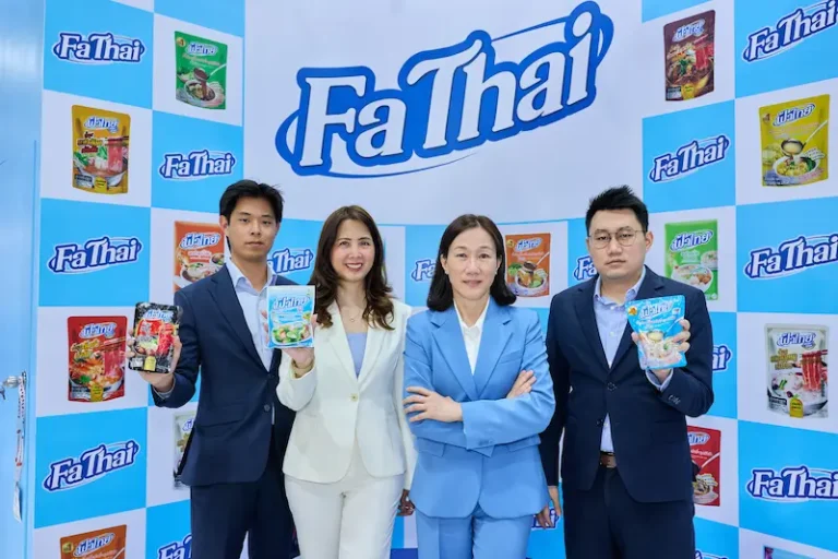 ‘ฟ้าไทย’ (FaThai) ภายใต้การดำเนินงานของ บริษัท เอฟ-พลัส จำกัด ตอกย้ำศักยภาพแบรนด์ไทยในงาน THAIFEX – Anuga Asia 2026