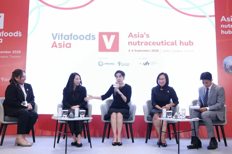 Vitafoods Asia 2026 ตัวเร่งอุตสาหกรรมสารสกัดไทย ชูงานวิจัย – เครือข่ายโลก สร้างมูลค่าเศรษฐกิจใหม่ ขานรับตลาดโภชนาการสุขภาพโลกโตทะลุล้านล้านดอลลาร์