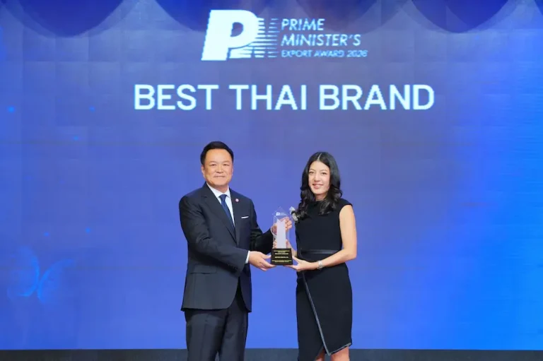 เบอร์แทรม คว้ารางวัล Prime Minister’s Export Award 2026 สาขา Best Thai Brand ตอกย้ำความสำเร็จของแบรนด์เซียงเพียวในระดับสากล
