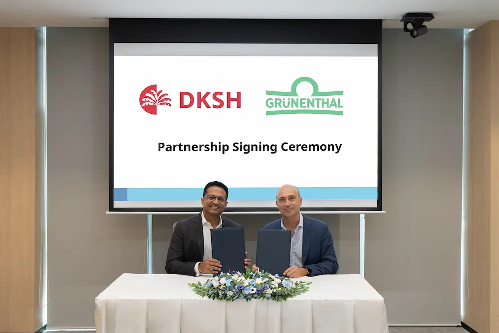 DKSH ผนึก Grünenthal ขยายความร่วมมือ 8 ตลาดเอเชียแปซิฟิก ดันนวัตกรรมรักษาอาการปวด